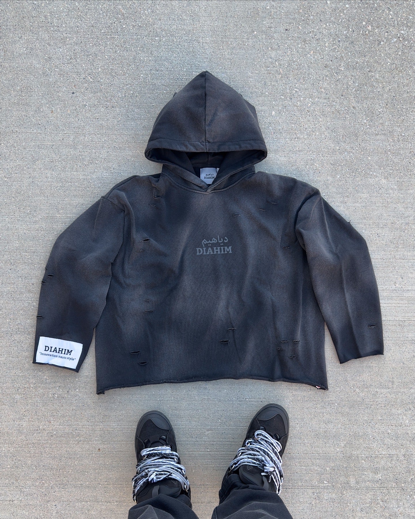 CROPPED HOODIE